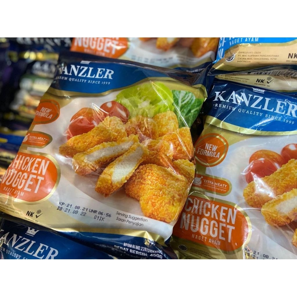 

KANZLER Chicken Nugget 450gr | Nugget Ayam KANZLER