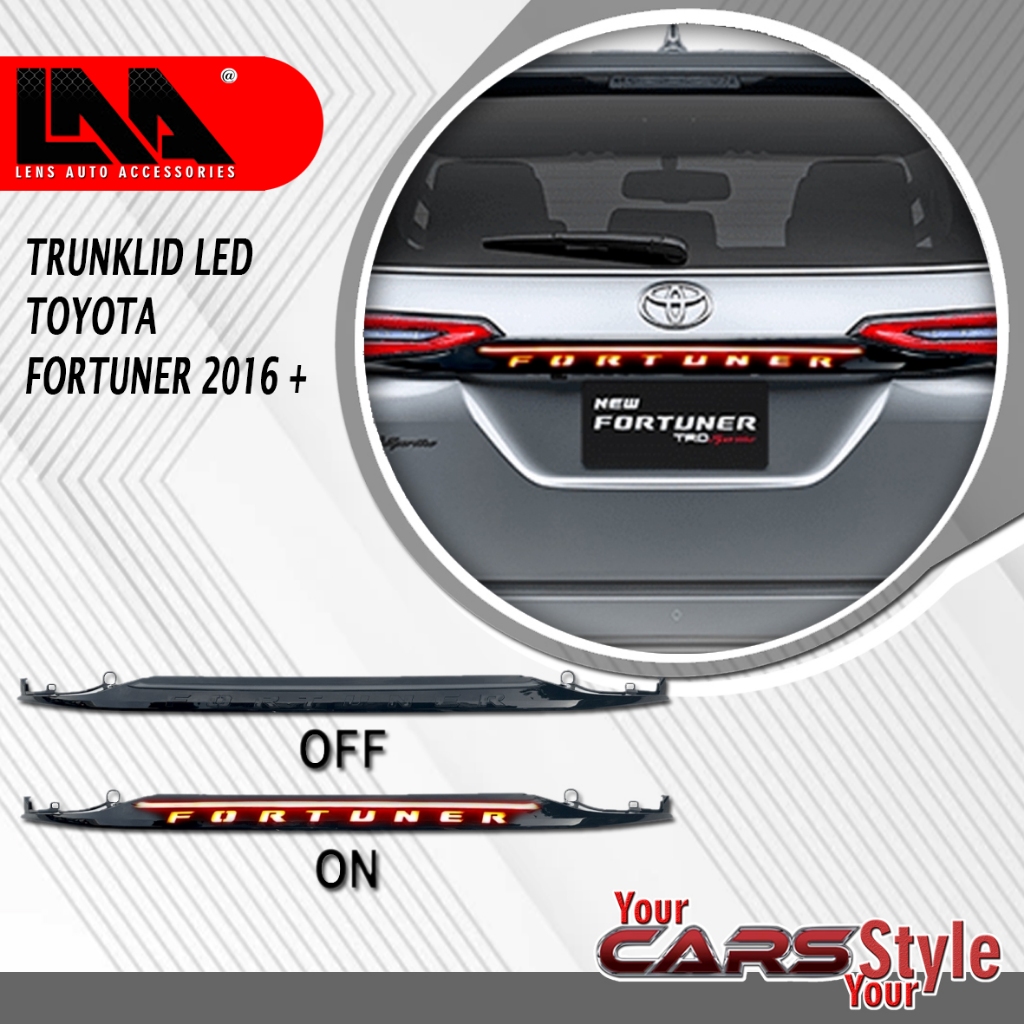TRUNKLID LED FORTUNER 2016 +