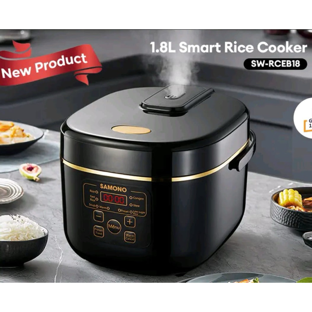 rice cooker samono sw-rceb18