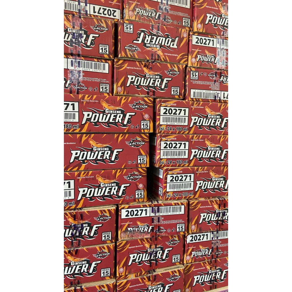 

Minuman POWER F 1 Dus - Isi 24 pcs