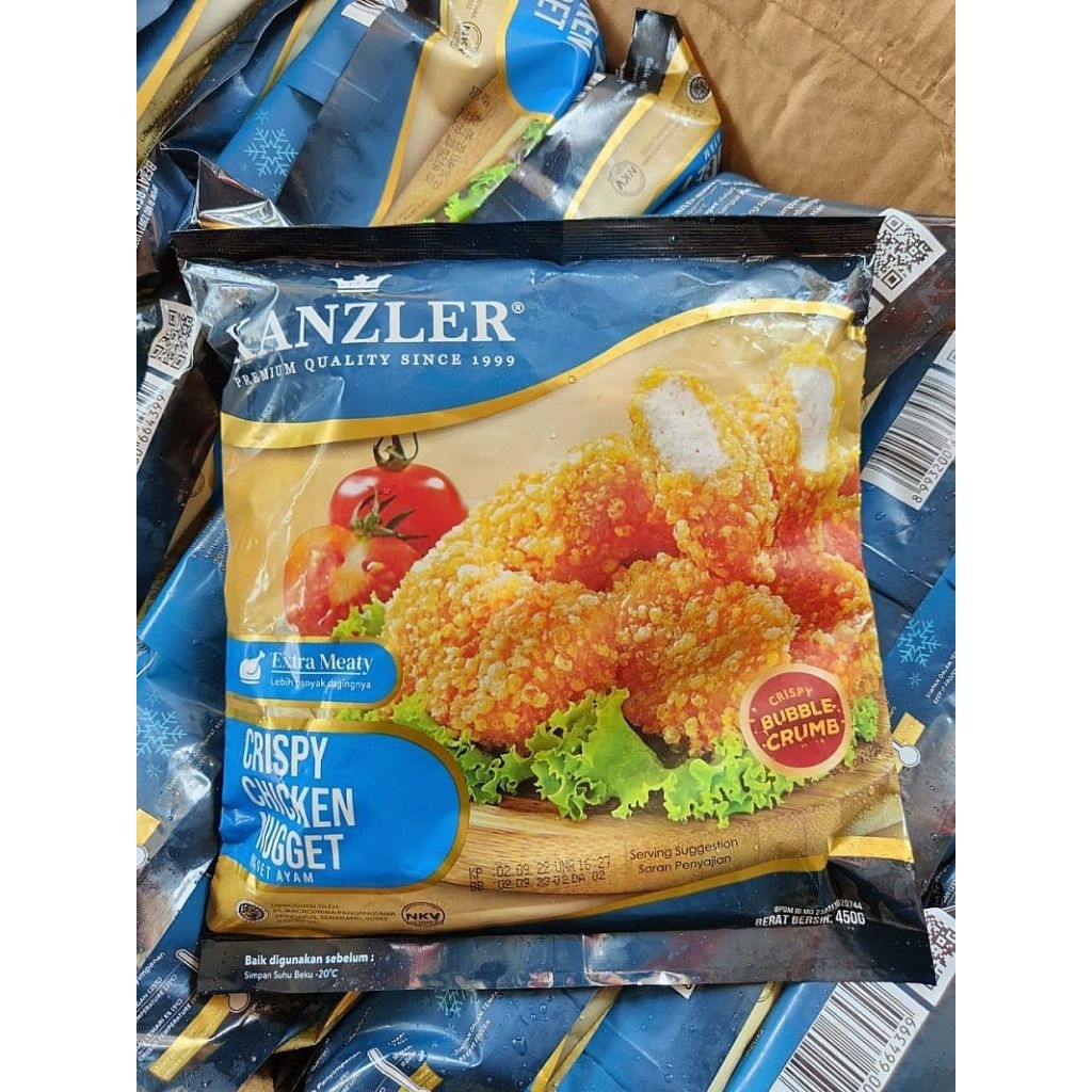 

KANZLER CRISPY CHICKEN NUGGET 450gr