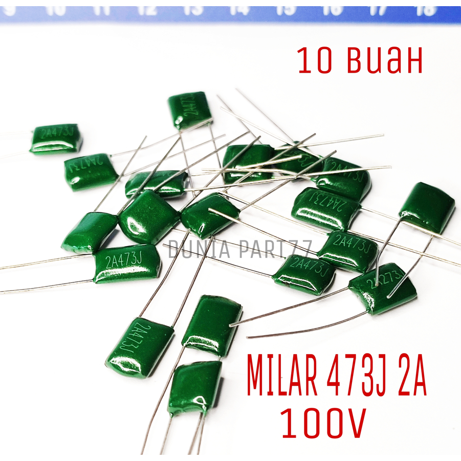 Milar 473 2A 100V Kapasitor Mylar 473J