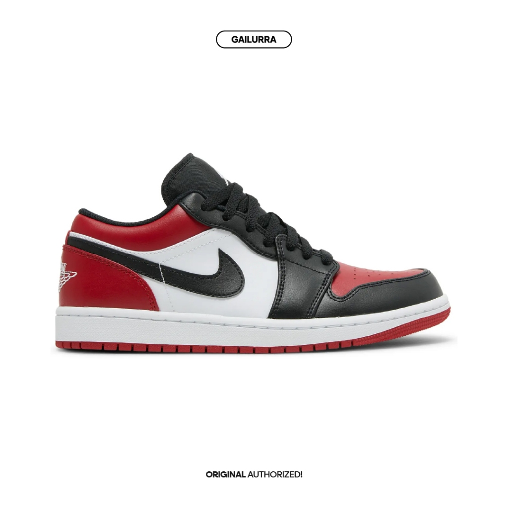 Nike Air Jordan 1 Low Bred Toe Original
