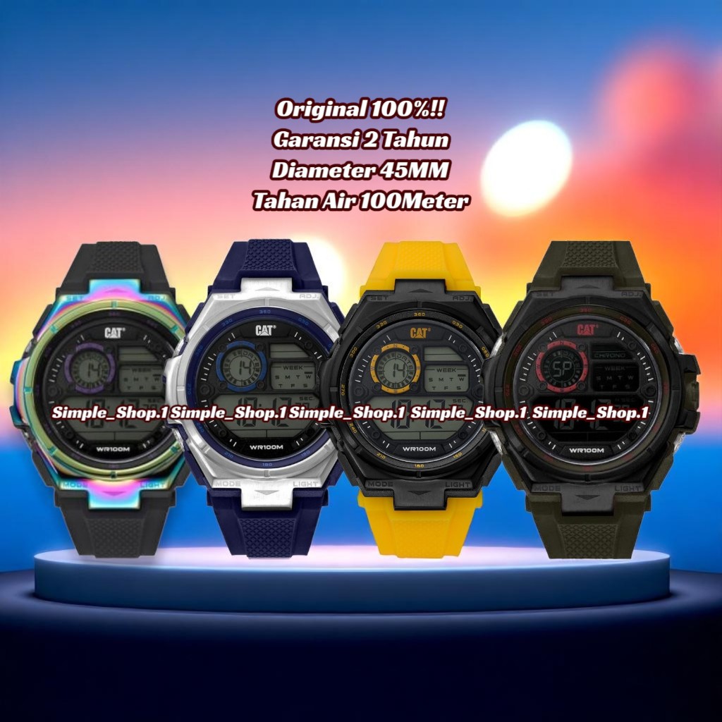 Original 100% Jam Tangan Pria CATERPILLAR Garansi Resmi 2 Tahun CAT OD.197.21.149 OD.167.27.147 OD.1