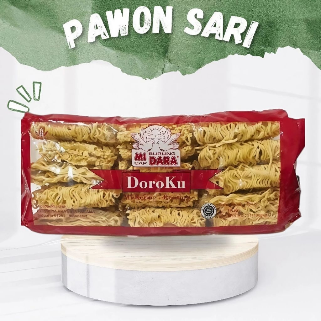 

mi keriting doroku isi 15 | mie cap burung dara