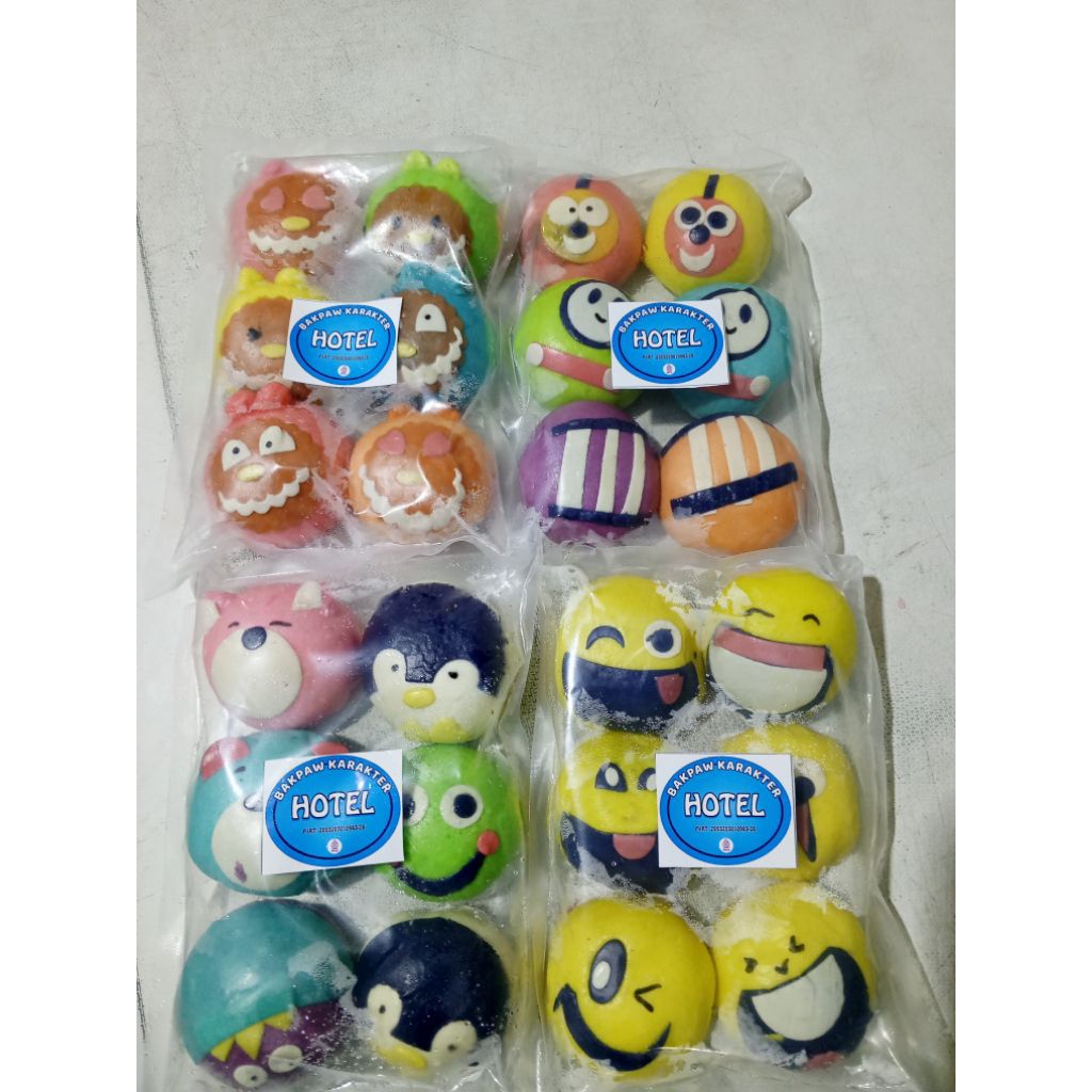 

Bakpau Karakter Coklat Lumer Murah