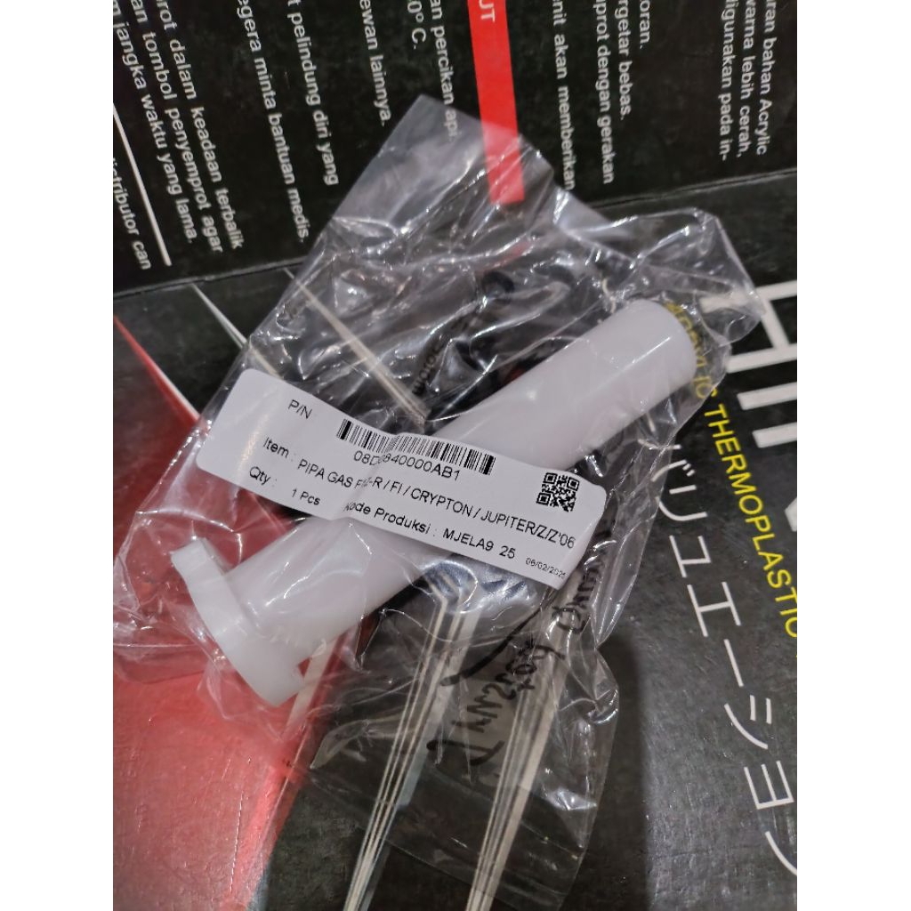 [1 PCS] SLONGSONG GAS JUPITER Z MERK GERONIMO PIPA GAS MOTOR CRYPTON FORCE-1
