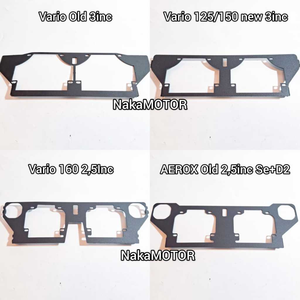 Dudukan Lampu Biled Projector Untuk Motor Vario Nmax Aerox Beat