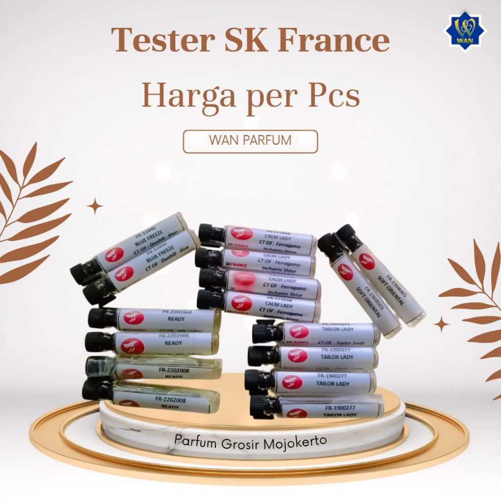 TESTER SK FRANCE HARGA PER PCS