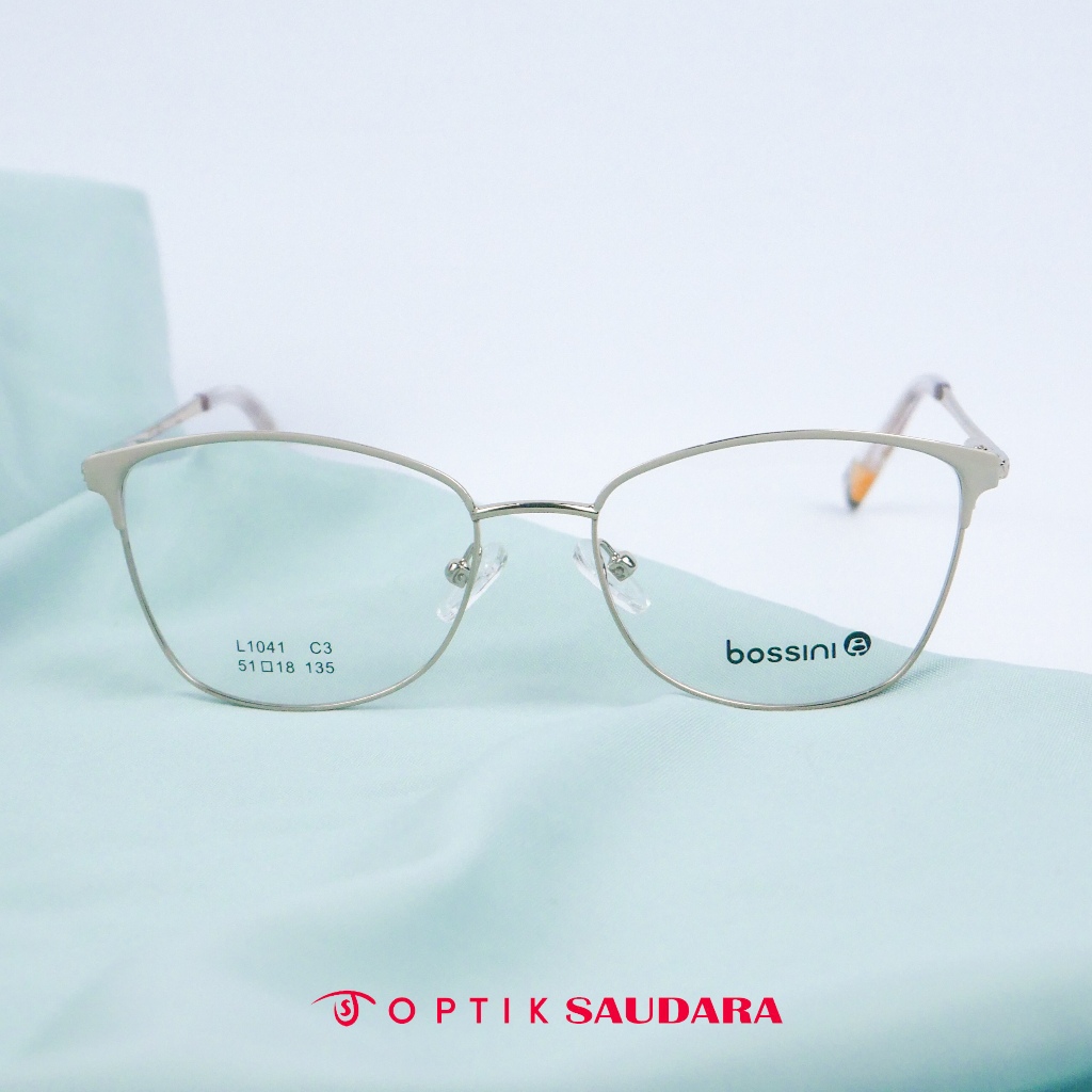 Optik Saudara - Kacamata Wanita Elegant Model Cat Eye F L1041 C3 51