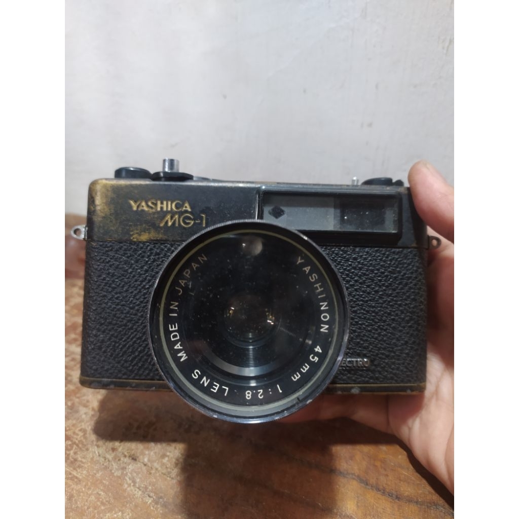 Kamera Analog Yashica MG-1 Kamera Mati/Rusak Kamera Vintage