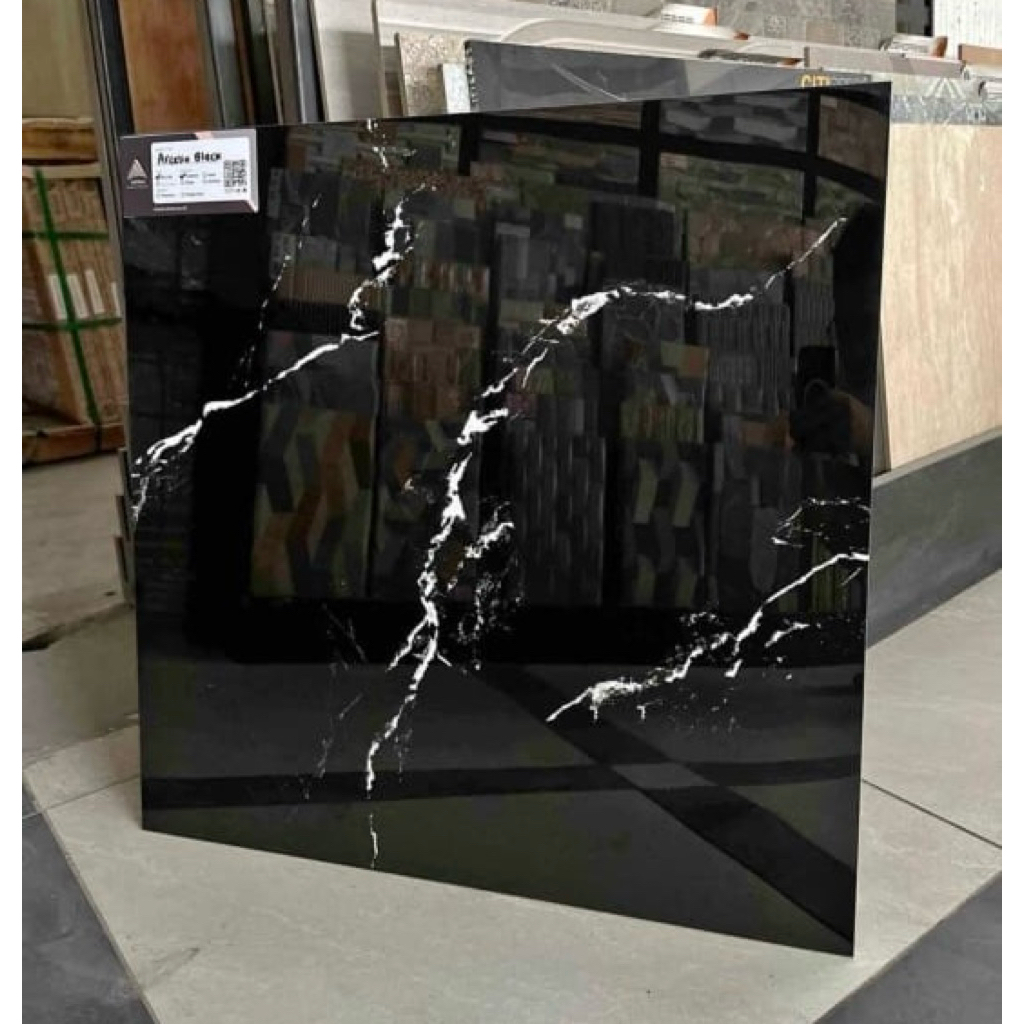 Granite lantai/dingding Arna 60x60cm Arcelio black