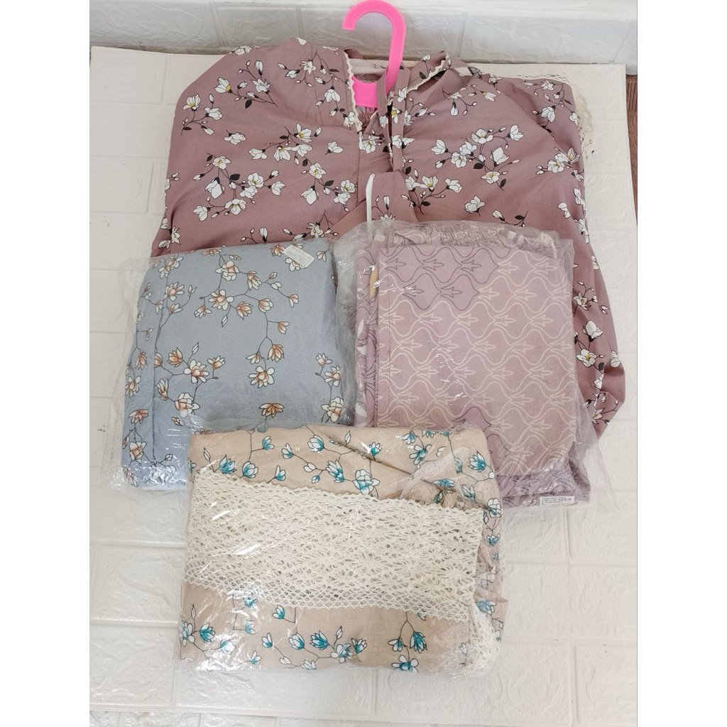 Mukena wanita katun /mukena dewasa