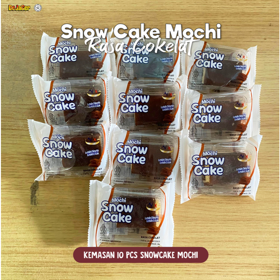 

Snow Cake Mochi Kemasan 10 pcs