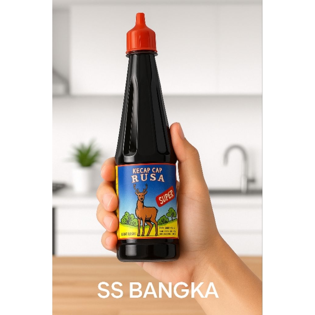 

Kecap cap rusa / kecap rusa / kecap bangka / kecap asin rusa