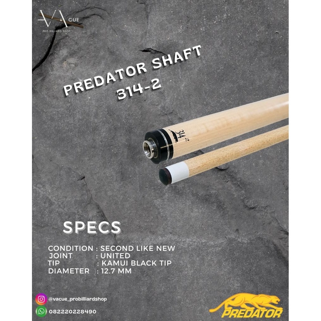 PREDATOR SHAFT 314-2