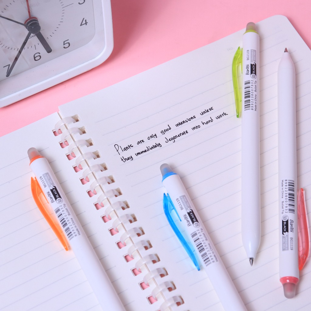 

[Pelangi Stationery] BANTEX Pulpen Gel Erasable BG1119 0.5mm Tinta Hitam