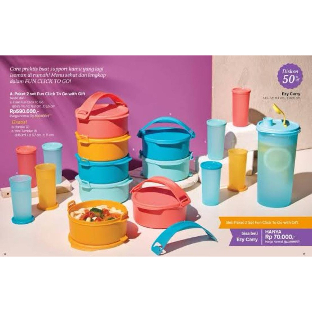 Paket 2 Set Fun Click To Go