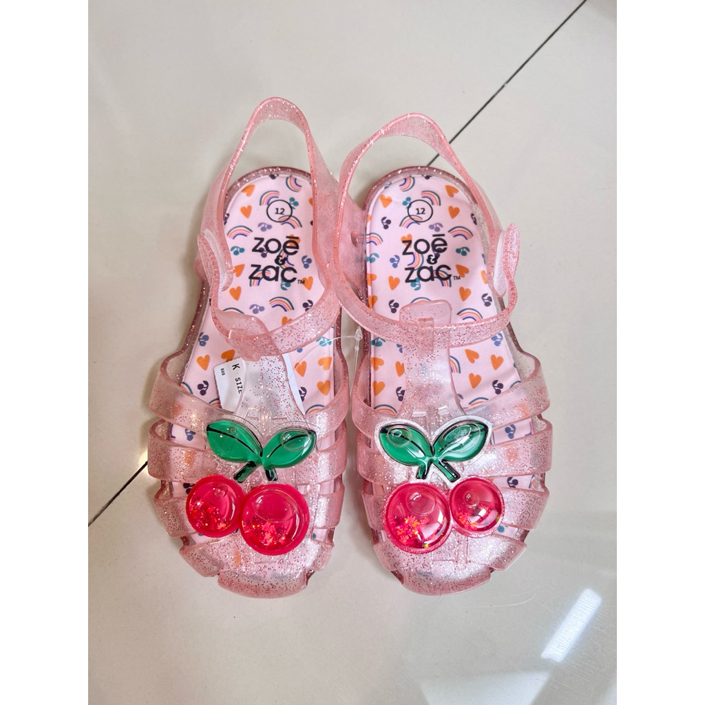 Zoe n Zac - Pink/ Sandal Jelly Anak