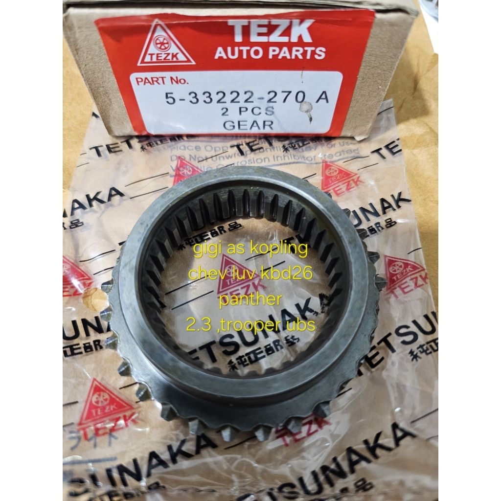 Gigi as kopling panther 2.3 Chevrolet luv kbd26 trooper ubs