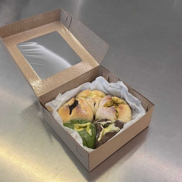 

Mix cream cheese buns appetito bakehouse