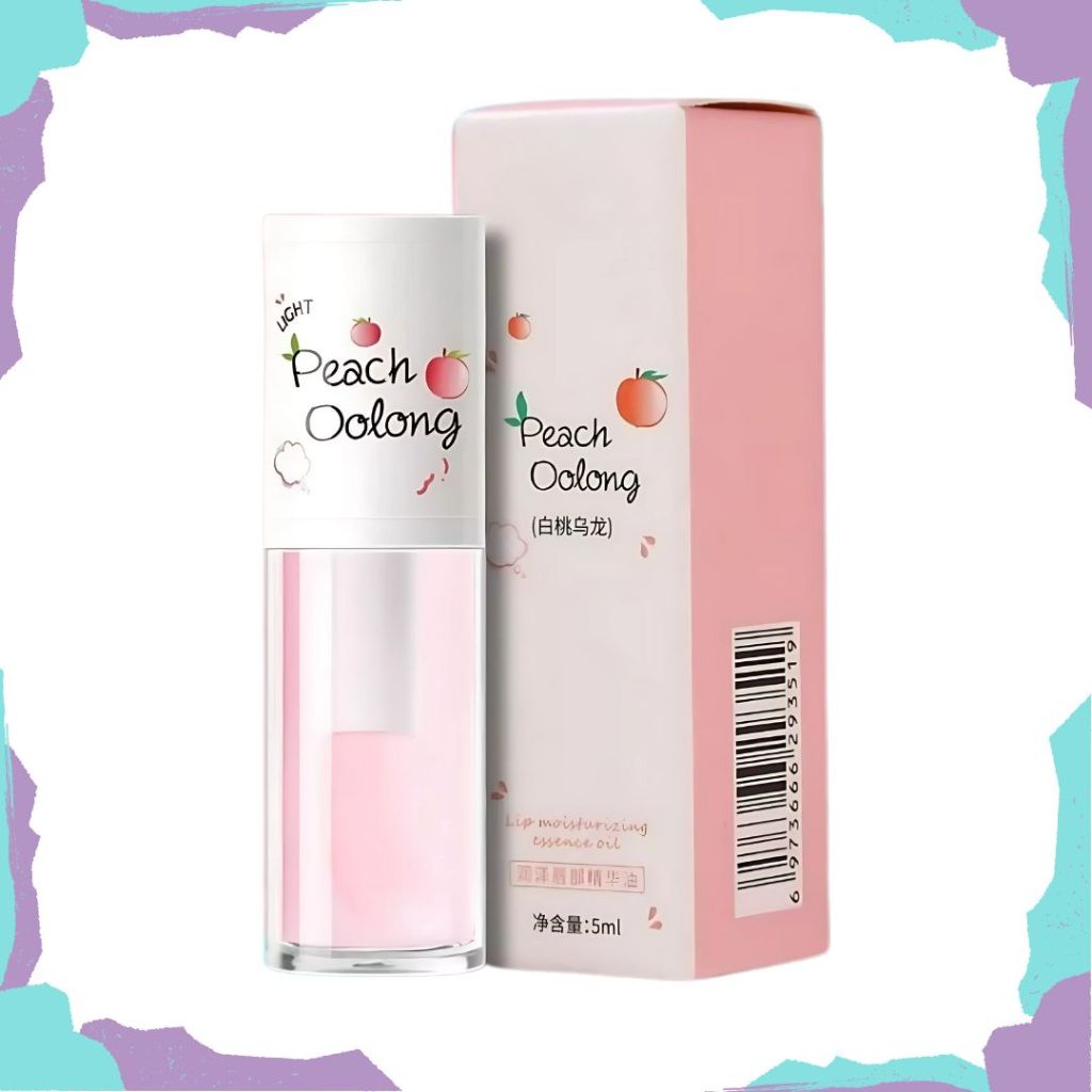 TWG Lip Oil Care Serum Honey Peach Pelembap Menutrisi Bibir Kering Pecah Sehat MG035