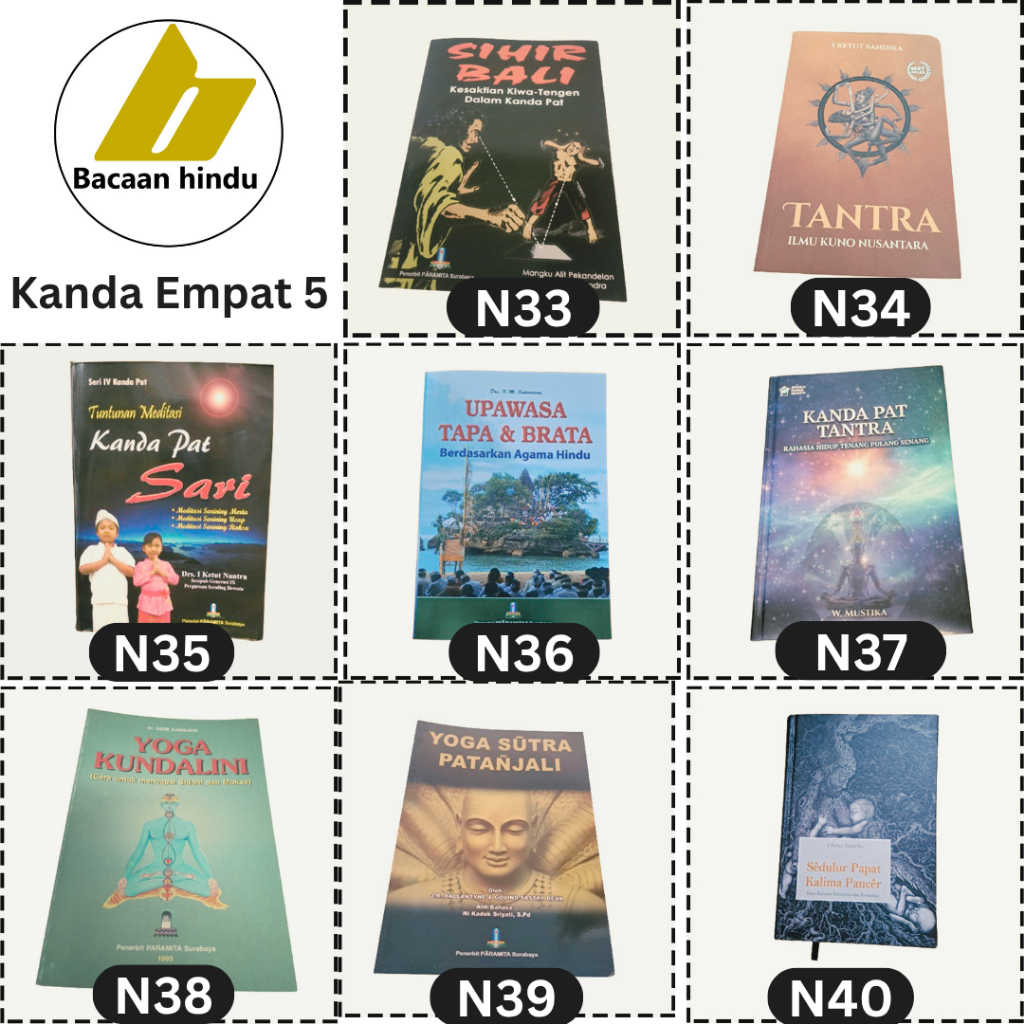 Kanda Empat 5 Sihir Bali Tantra Tuntunan Meditasi Tapa Dan Brata Kanda Pat Tantra Yoga Kundalini Pat