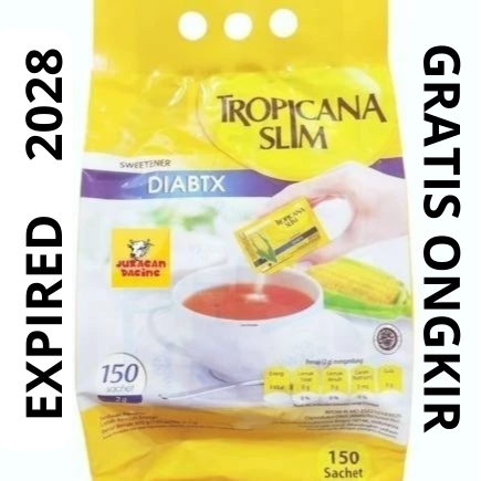 

Gula Diet Tropicana Slim Diabtx 150 - Gula Rendah Kalori untuk Penderita Diabetes