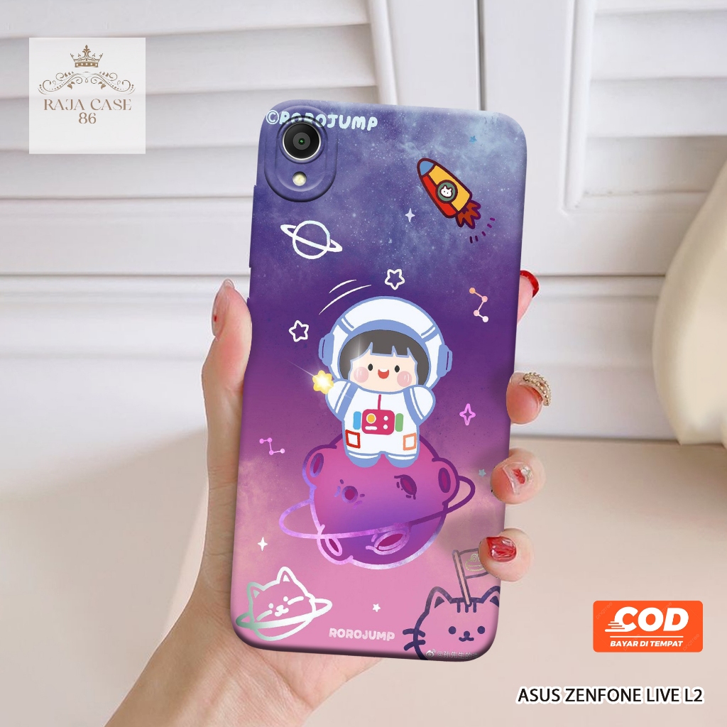Case Asus Zenfone Live L2 - Rajacase - casing Asus Zenfone Live L2 - Motif case Lucu - Pelindung han