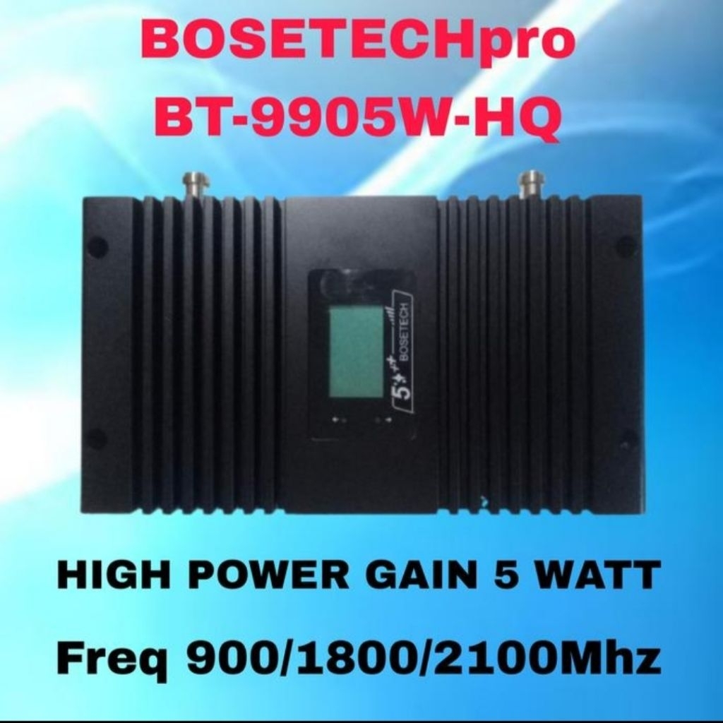 MESIN REPEATER GSM 5 WATT BOSETECH BT-9905W-HQ 5W ORIGINAL