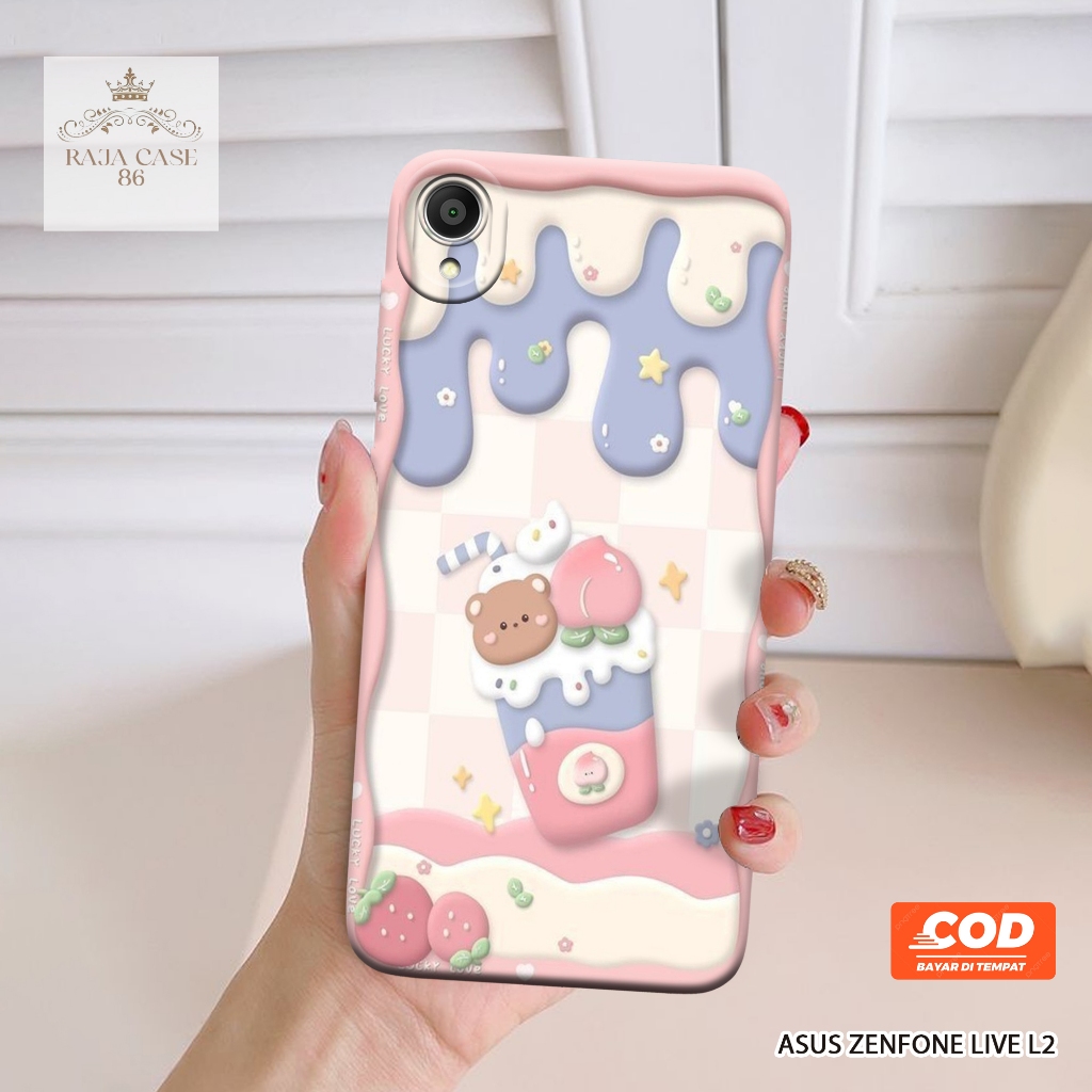 Case Asus Zenfone Live L2 - Rajacase - casing Asus Zenfone Live L2 - Motif case Lucu - Pelindung han