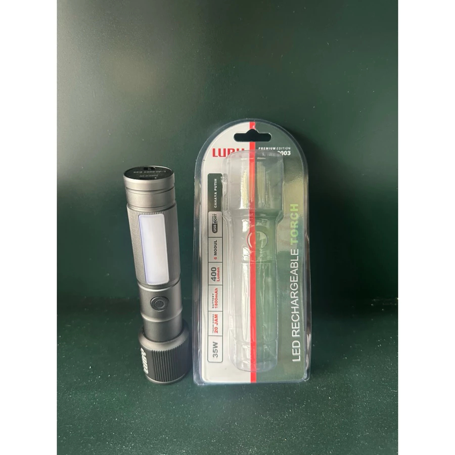 Luby Senter Tangan Zoom L-AL8003 35 Watt hand lamp Luby Al8003 L-8003
