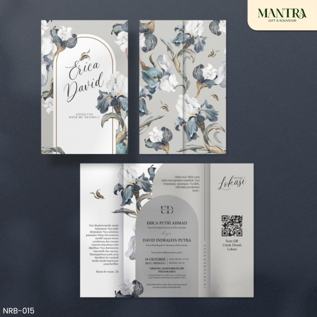 Undangan Pernikahan - Undangan Premium - Undangan Murah - Undangan Keren - Undangan Souvenir Pernika