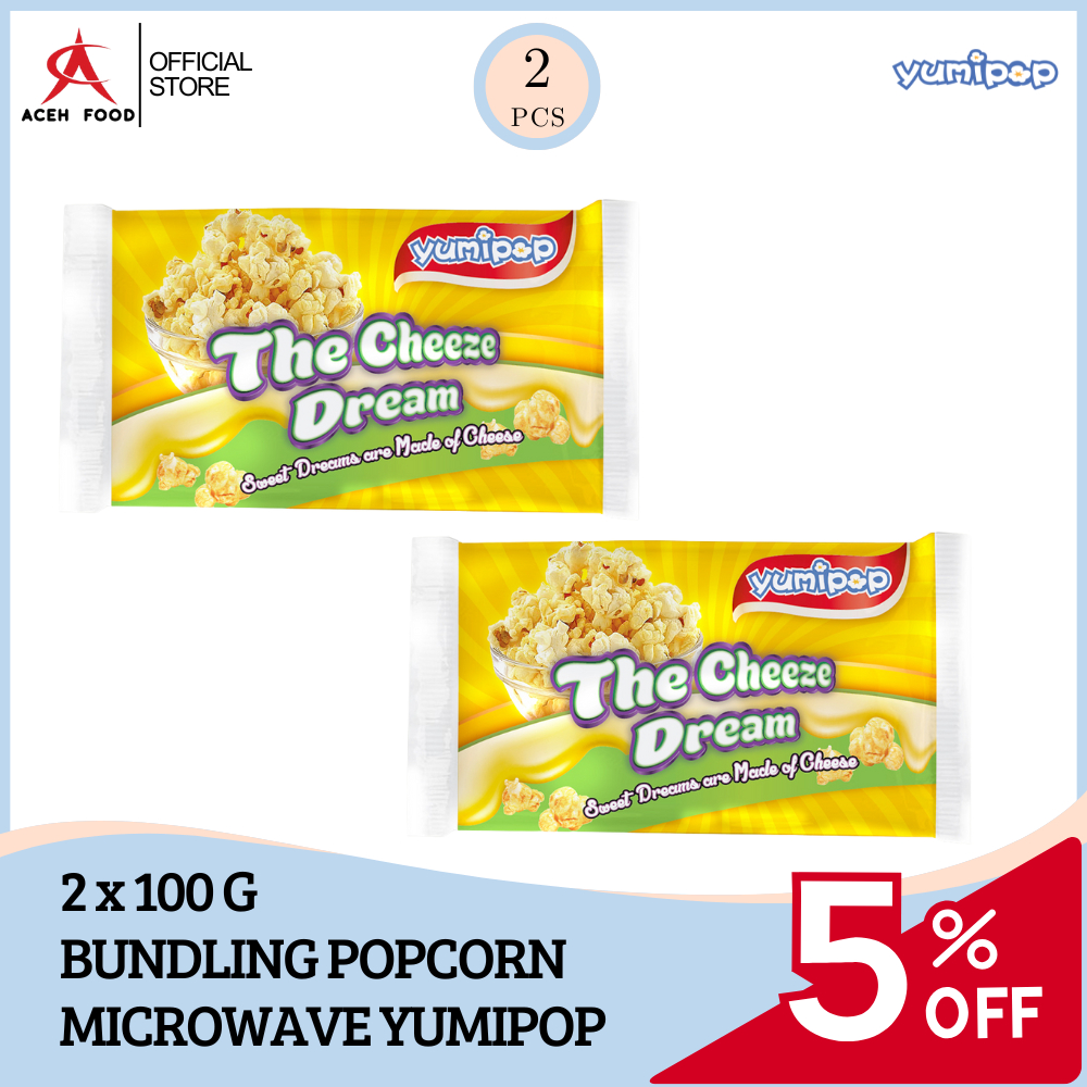

Bundling Yumipop Popcorn Isi 2pcs - Paket Twinpack Cheeze Mess - Snack Cemilan Jajanan Cheeze Mess Microwave Popcorn