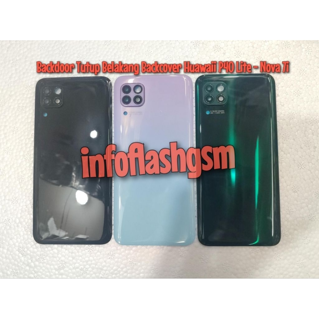 Backdoor Tutup Belakang Backcover Huawaii P40 Lite Nova 7i