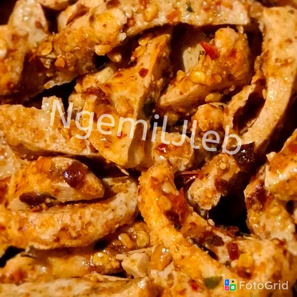 

1 kg Basreng stik premium kacang pedas manis gurih