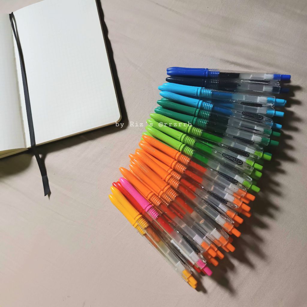 

Zebra Kokoro Gel Pen 0.5mm | Pulpen Kokoro Tinta Berwarna 0,5mm | by Riz’s - Sedia Alat Tulis & Buku Baru & Preloved