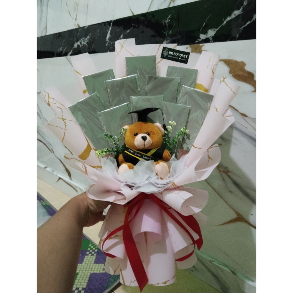 BUKET UANG KOSONG DAN BONEKA