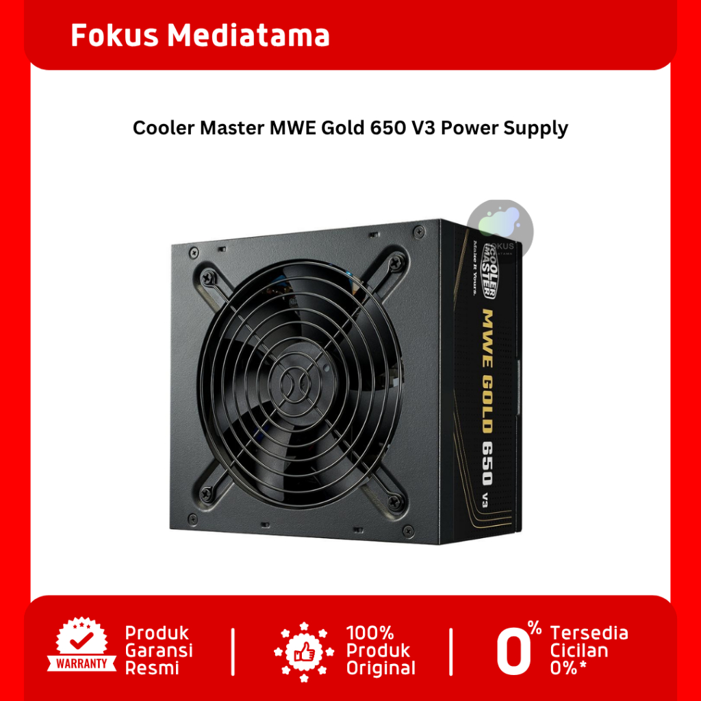 Cooler Master MWE Gold 650 V3 Power Supply