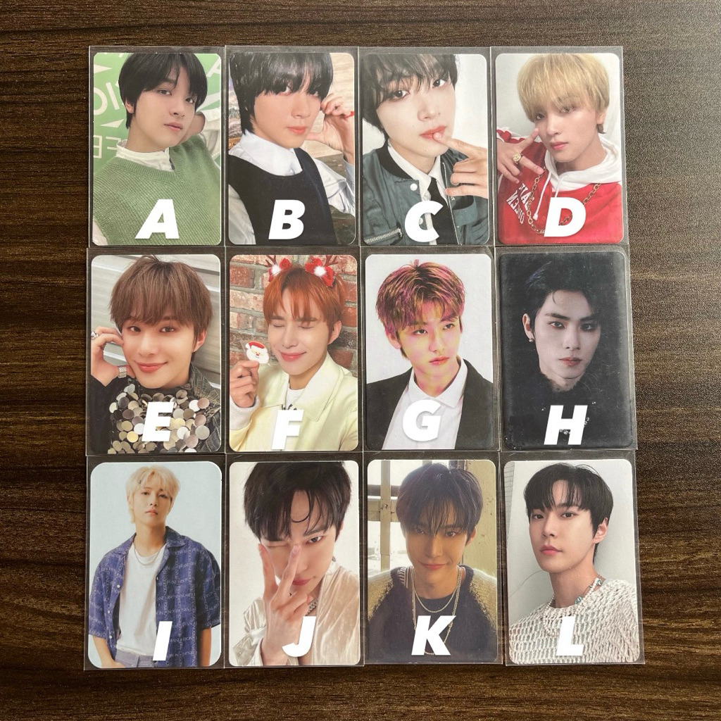 pc photocard nct dream 127 wayv haechan jungwoo jaemin xiaojun renjun doyoung matcha dream()scape dr