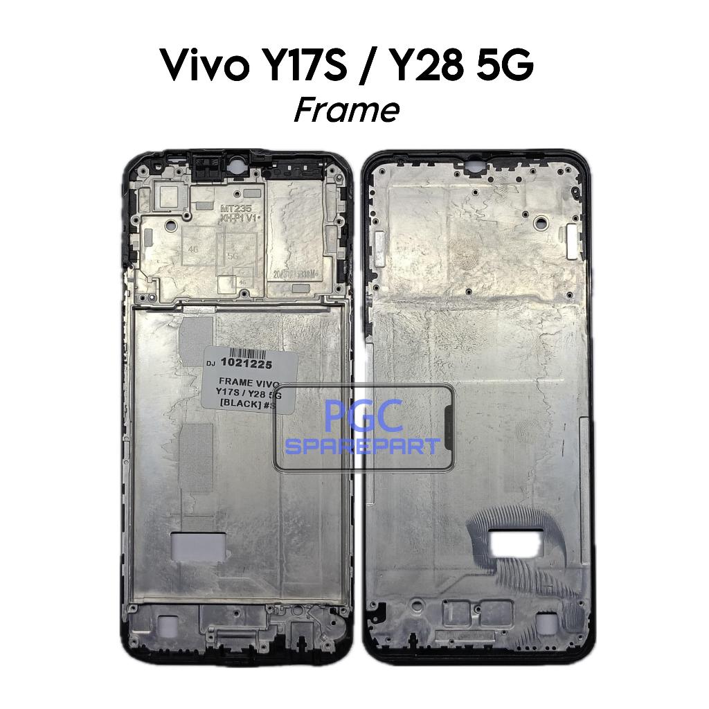 Frame Tulang Tengah Vivo Y17s / Y28 5G - Dudukan Mesin & LCD