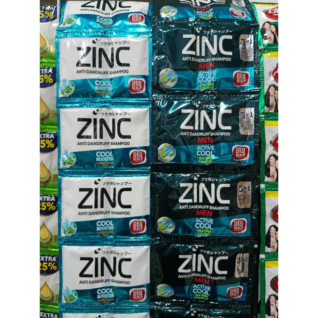 Shampoo zinc sachet | ZINC sampo renceng