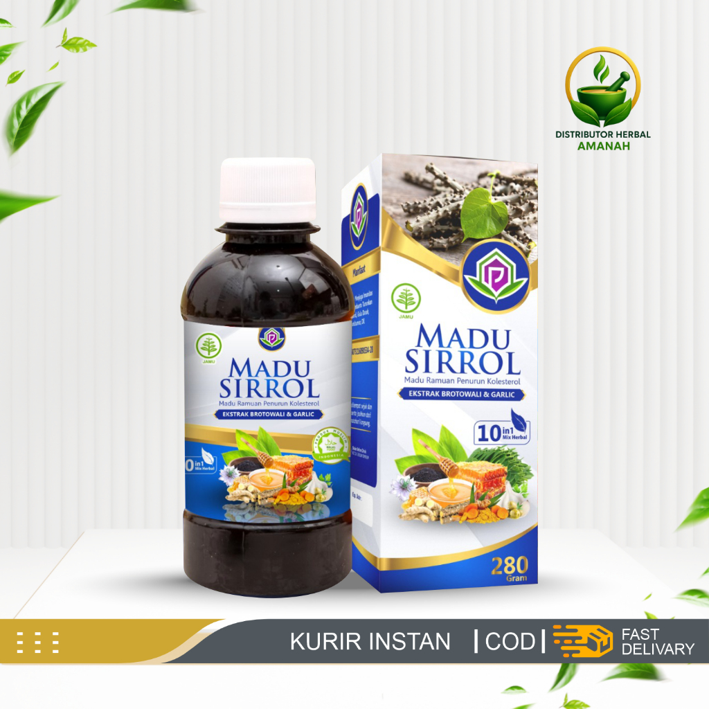 Madu Penurun Kolesterol Asam Urat Madu Sirrol Original