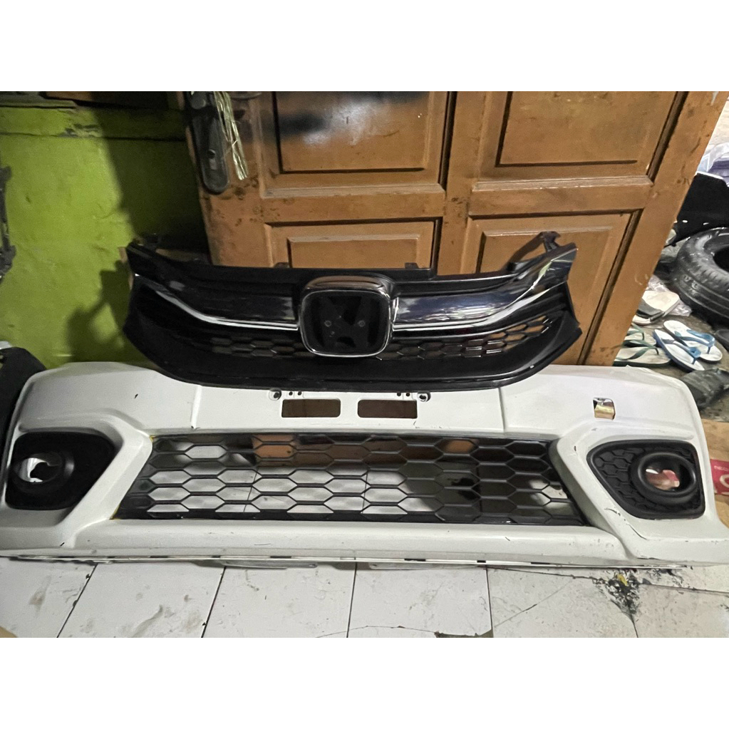 bumper depan brio rs 2019 komplit