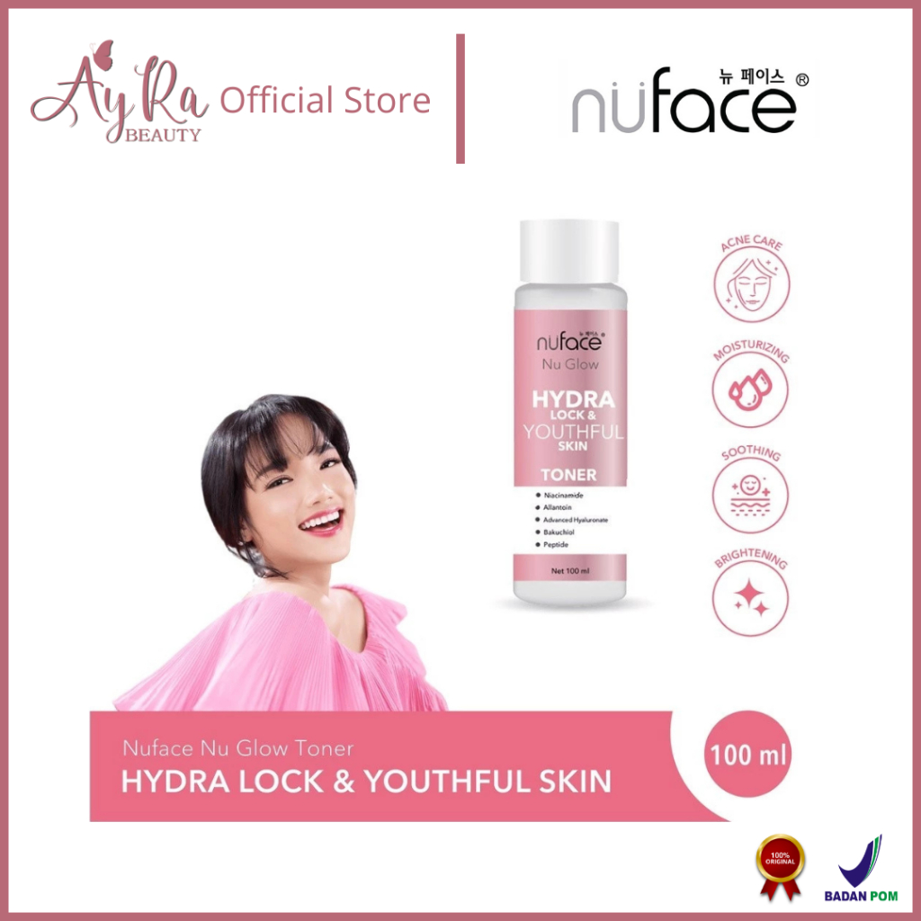 AyRa Beauty - Nuface Nu Glow Hydra Lock & Youthful Skin Toner