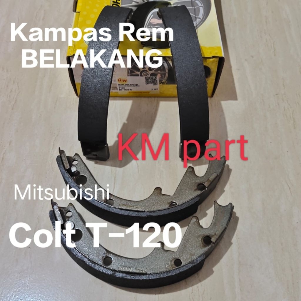Kampas Rem (Belakang) Tromol Mitsubishi Colt T-120 Lama