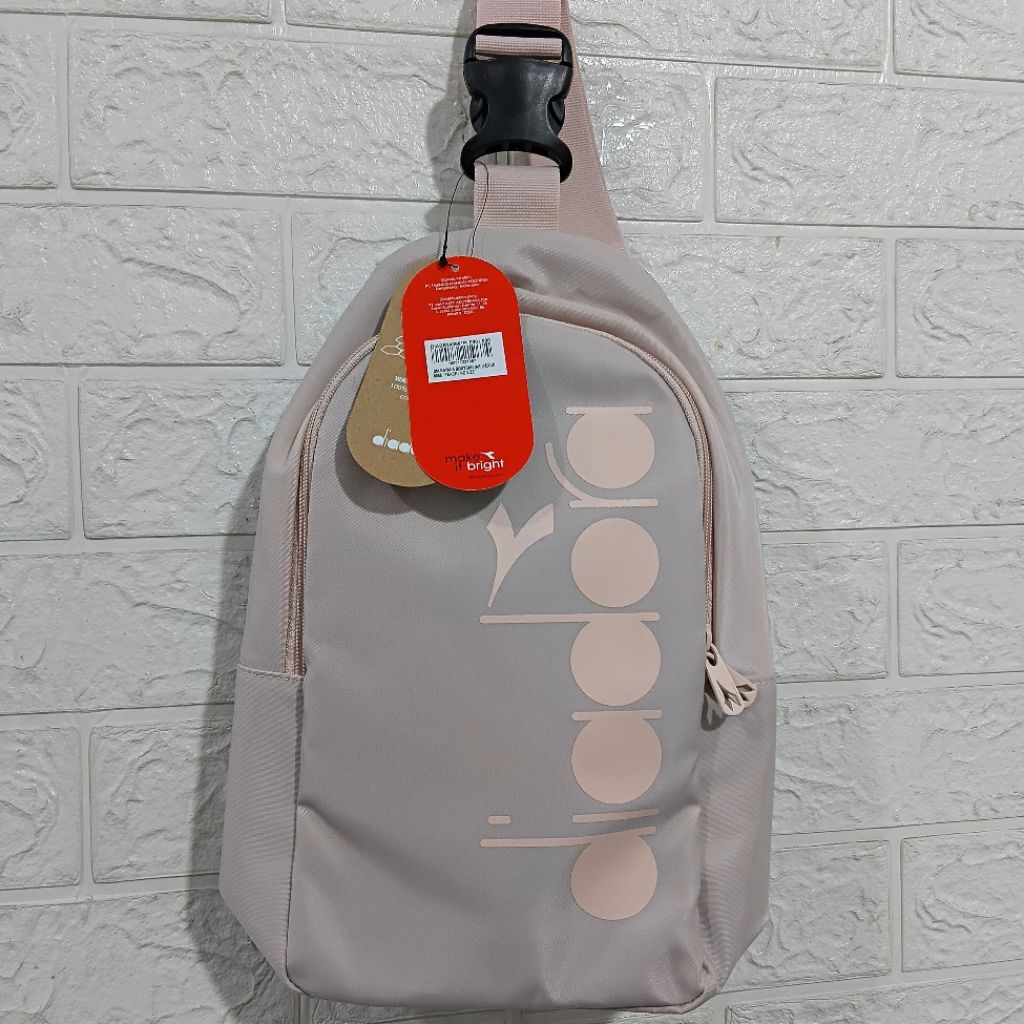 Diadora Kayana Bodybag Peach - Tas Diadora Bodybag | Diadora Bodybag - Tas Diadora