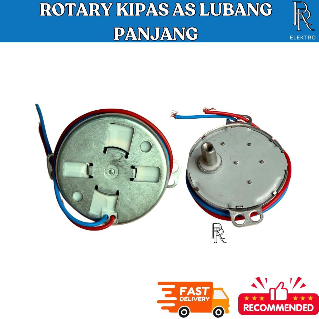 rotary as drat panjang 13mm sincronous as drat motor swing motor kipas angin as drat