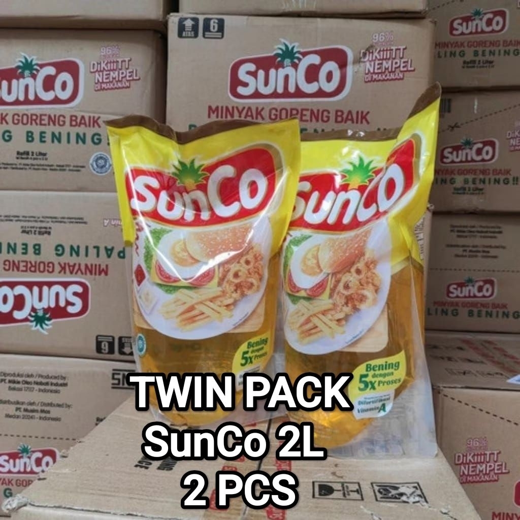 

Twin Pack - Minyak Goreng SunCo 2L