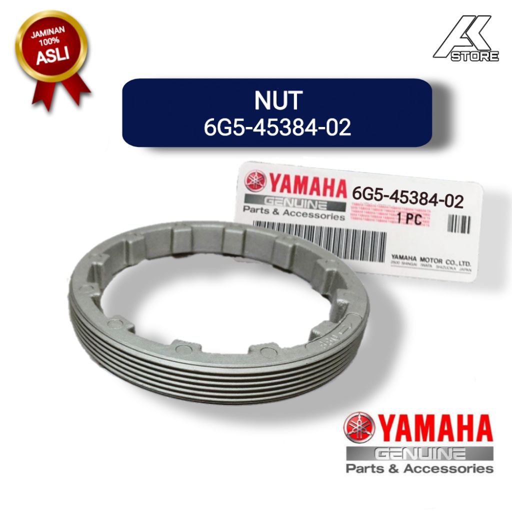 NUT 6G5-45384-02 | Baut lower unit mesin tempel Yamaha 150PK200PK 2tak 150PK 4tak